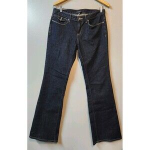 Women's Banana Republic Jeans Button Pocket Size 6 Bootcut